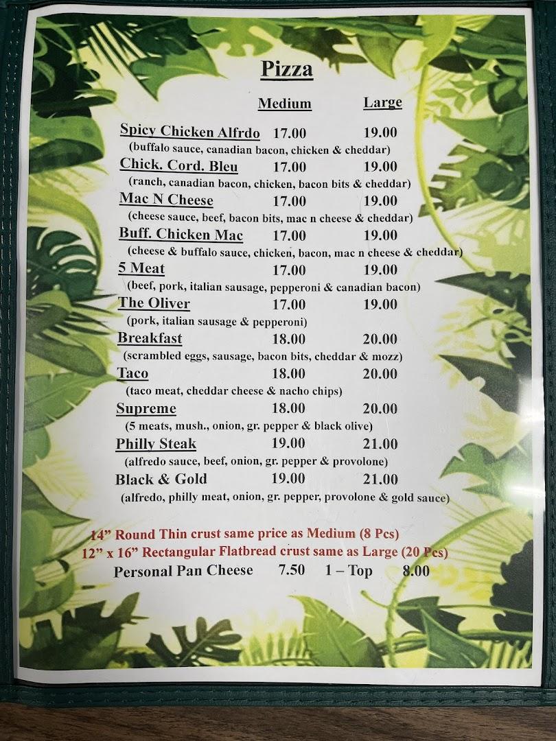 Jungle Lanes & Lounge Menu