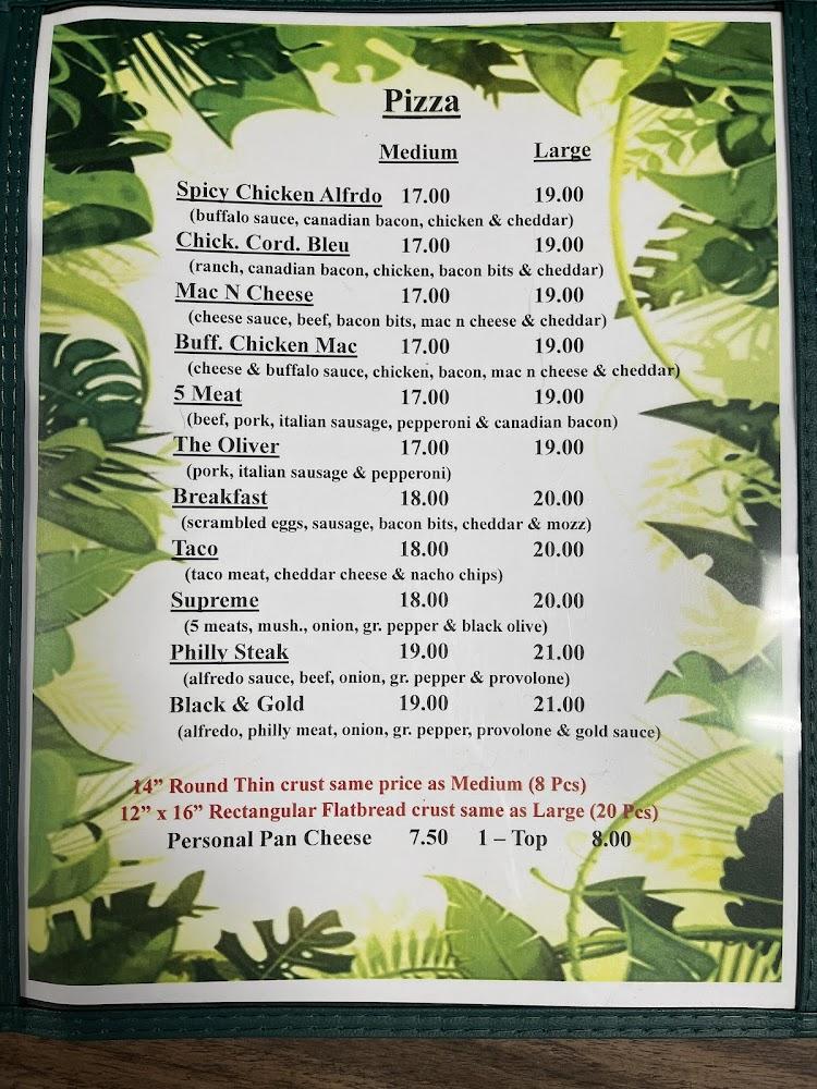 Jungle Lanes & Lounge Menu image 1