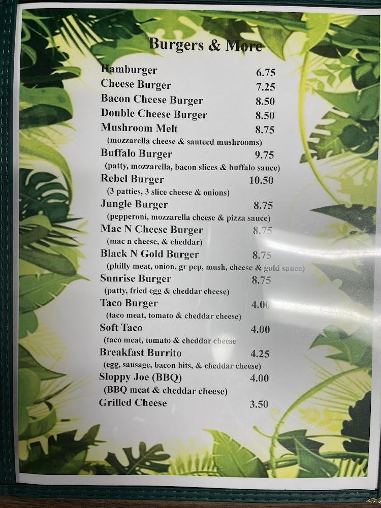 Jungle Lanes & Lounge Menu image 3